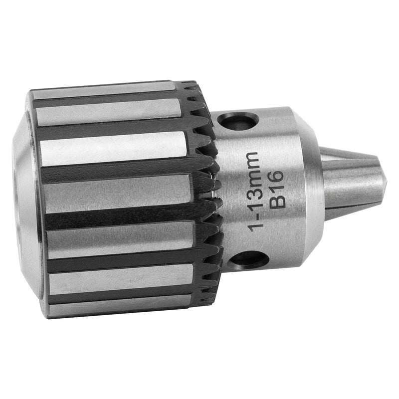 Earl Diamond Super Heavy Duty 1/2"" Drill Chuck with Chuck Key and MT2 Shank | Morse Taper Arbor #2 (B16) - Image 3